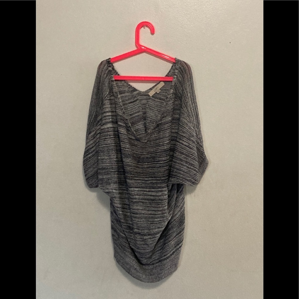 Ann Taylor Loft gray cardigan